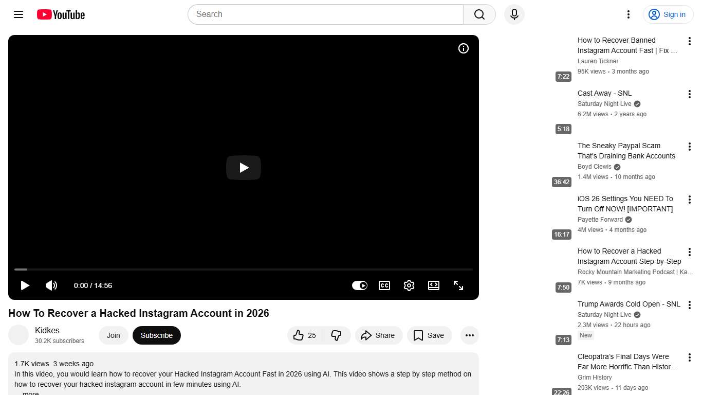 How To Recover a Hacked Instagram Account in 2026 - YouTube
